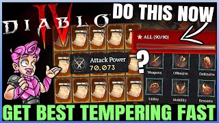 Diablo 4 - How to Farm ALL Legendary Tempering Manuals FAST & EASY - Best Tempering Guide & More!