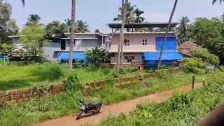 Entry to Thalassery railway station(Via Mahe)