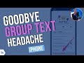 How to create or leave a group text on iPhone | Kurt the CyberGuy