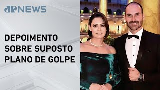 Mauro Cid diz que Michelle e Eduardo Bolsonaro apoiaram golpe em 2022