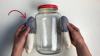 An Incredible Idea for a Home with a Glass Jar - Do It This Way and Make Money - recycling idea
