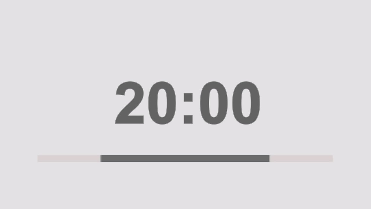 20 Minute Countdown Timer Powerpoint 2010 Saadil