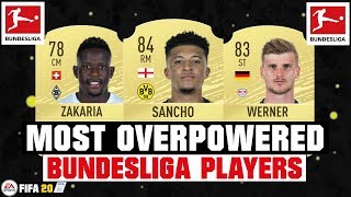 FIFA 20 | MOST OVERPOWERED BUNDESLIGA PLAYERS 💪😱| FT. SANCHO, ZAKARIA, WERNER... etc