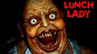 ESTA SEÑORA TIENE UN HAMBRE ENDIABLADO || LUNCH LADY || #lunchlady #shortslive #livestream #horror