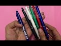 pilot frixion clicker 0.7 erasable rollerball pen review don t use for imp documents.