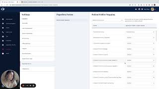 Paperless Forms- Setting Up Folder Mapping