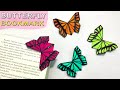 Origami Butterfly Bookmark | Bookmark Ideas | Paper ART 013 | Paper Crafts