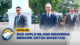Ketemu Jokowi di Istana, Bos Apple Bahas Investasi di RI
