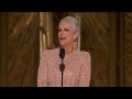 Jamie Lee Curtis wins Actress in a Supporting Role for 