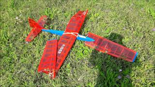 RC GLIDER - CRASH - FIRE     nešťastny pad větroně