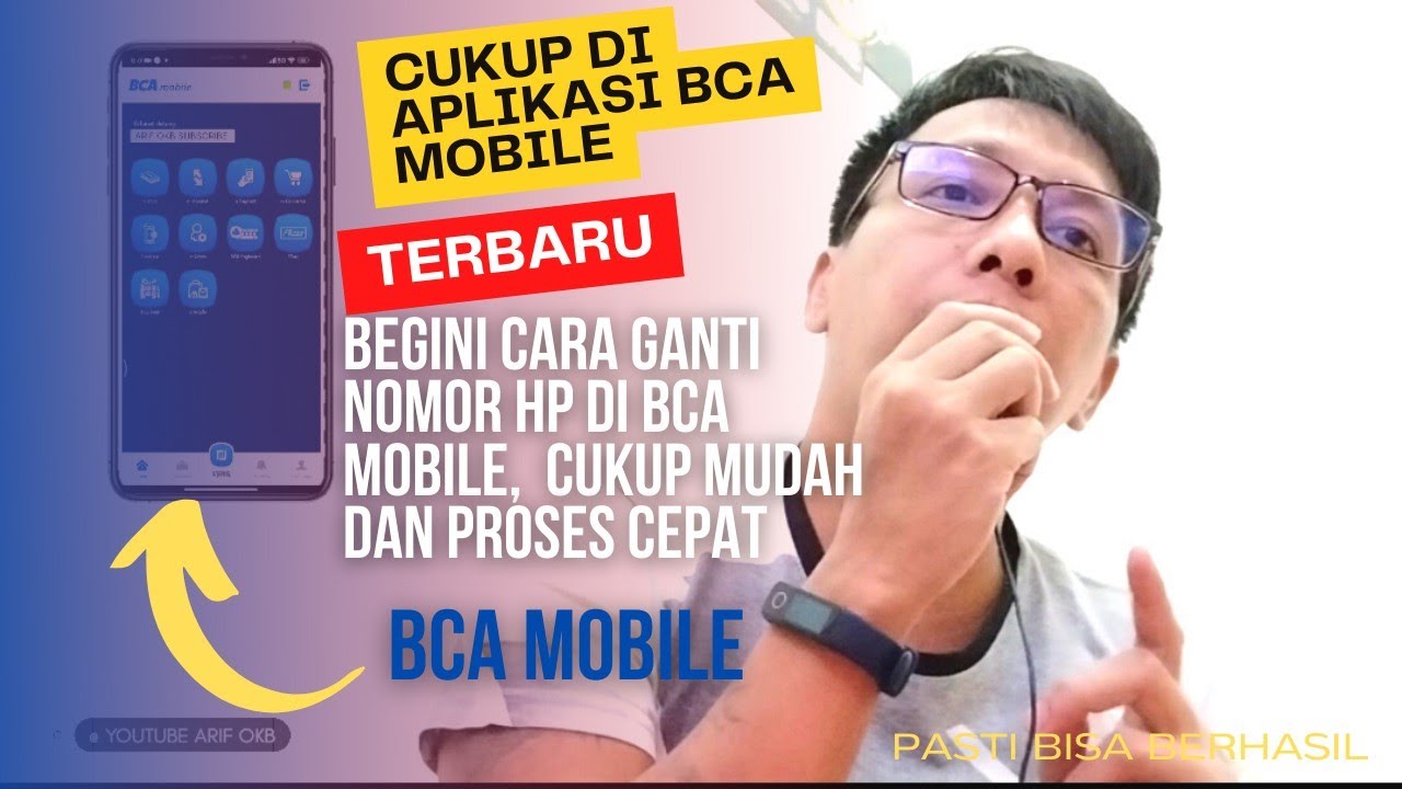 CARA GANTI NOMOR HP M-BCA TANPA KE KANTOR CABANG - YouTube