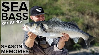 Sea Bass Fishing with Lures, Seabass Season Memories - Ireland (2020)