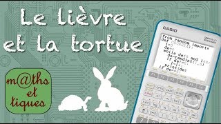 Jouons avec le lièvre et la tortue