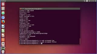 Linux Command Line Tutorial For Beginners 24 Basic Group Management groups, groupadd, groupdel 3