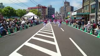 2018/5/20 福山バラ祭り 備後男組 ローズパレード 2回目