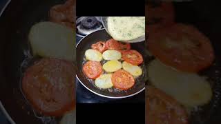 Tomato and Cheese Omelette ASMR Cooking #food #cooking #egg #nonveg #indianasmrworld #asmr #shorts