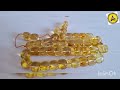 ☀️Natural Baltic Amber Prayer 33 Beads Misbaha Tasbih Rosary 60g ☀️