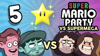 Super Mario Party VS SuperMega: Amazing Athletes - PART 5 - Game Grumps VS