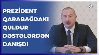 Prezident: Hələ ərazimizdə gizlənməyə davam edən müəyyən qruplar mövcuddur