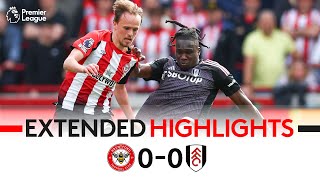 EXTENDED HIGHLIGHTS | Brentford 0-0 Fulham | Goalless Out West