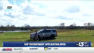 Applications open for new Kentucky State Police cadet class