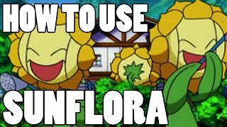 How To Use: Sunflora! Sunflora Strategy Guide ORAS / XY