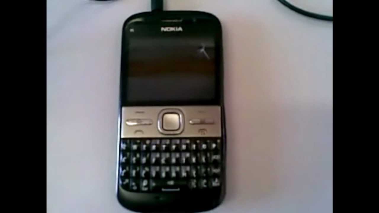 Reset Nokia E5 Youtube