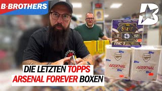 Die letzten Topps Arsenal Forever Boxen 😵 Triple Soccer Boxbreak im B-Brothers Store