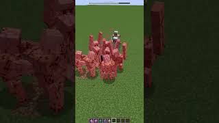 بنظرتون 10 تا ایرون گولم میتونن مایک تایسون شکست بدن؟ #ماینکرفت #minecraft