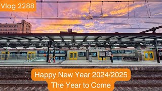 Sydney Trains Vlog 2288: Happy New Year 2024/2025 - The Year to Come