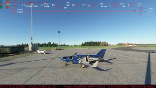 Oban - Broadford - Inverness IVAO XU Scottish VFR Tour 2023 | Cessna C414 | MSFS 2020