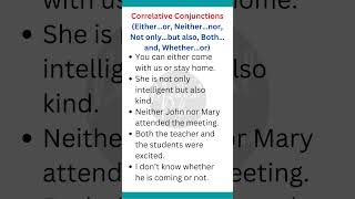 Master Correlative Conjunctions! 🚀 | Learn with Easy Examples