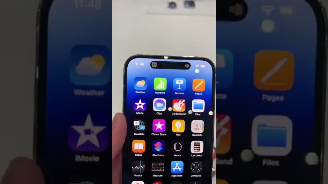 Iphone 14 Pro Max Dinamic Island Shorts Youtube