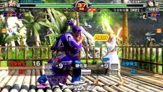 vf5fs_AOI_vs_BRAD_天狗～の最大コンボ！解説の大ショック・・・が（笑）