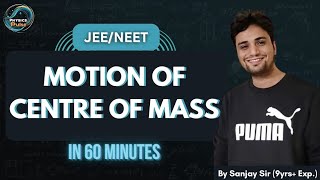 Motion of Centre of Mass | Class 11 Chapter 7 System of Particles | IIT JEE / NEET