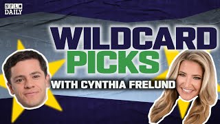 NFL Wild Card Playoff Picks with Cynthia Frelund