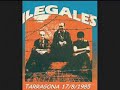 concierto ilegales tarragona 17 8 1985