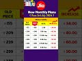 #jio new monthly #recharge #plans