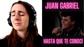 Singers First Reaction to Juan Gabriel Hasta Que Te Conocí Reaction - WHAT A LEGEND