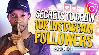 THE SECRET TO GETTING 10K FOLLOWERS ON INSTAGRAM IN 12 MONTHS