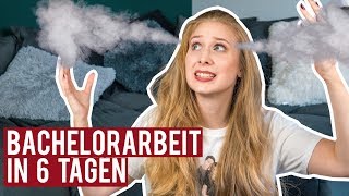 So habe ich meine Bachelorarbeit in 6 Tagen geschrieben. I Maren Vivien