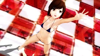 【MMD艦これ】伊401「太陽系デスコ」【水着】