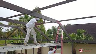 Pool Enclosure Painting