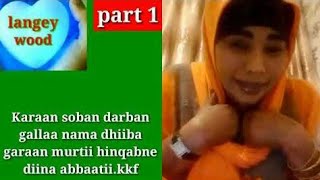 Part 1 Karan sobaa Dabraan galluun nama dhiibbaa garraan murtii hinqabnee diinnaa Abbaatii