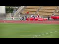 近江高校男子陸上競技部　京都記録会　中村・山田・澤田（リハビリ）４００ｍ　2018.4.8