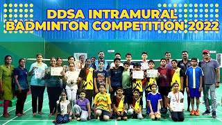 The DDSA Intramural Badminton Competition 2022