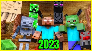 [ Lớp Học Quái Vật ] NHÌN LẠI MỘT NĂM 2023 ĐÃ QUA ( Phần 2 )  | Minecraft Animation