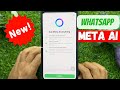 How to Use Meta AI on WhatsApp