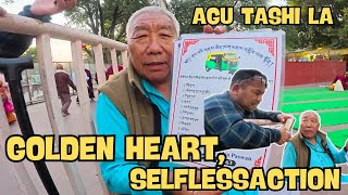 GOLDEAN HEART || BODH GAYA REAL HERO || BUDDHIST PILGRIMAGE || TIBETAN VLOGGER  || TIBETAN YOUTUBER