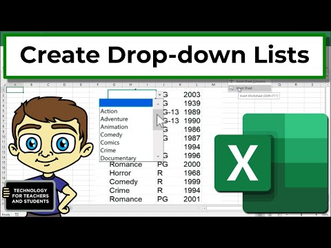 Create Dynamic Dropdown Lists in Excel